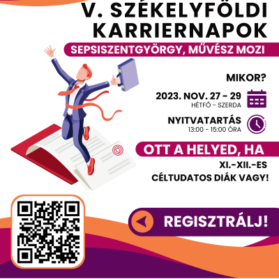 V. SZÉKELYFÖLDI KARRIER NAPOK